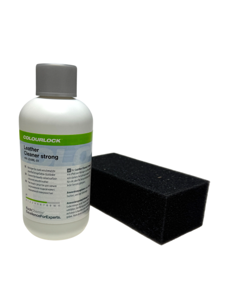 COLOURLOCK Lederreiniger Stark, 250ml mit Schwamm