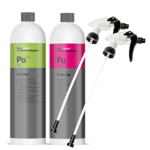 Koch Chemie Bundle Pol Star 1L Polsterreiniger + Fresh Up 1L Geruchsneutralisierer + Star Sprühkopf