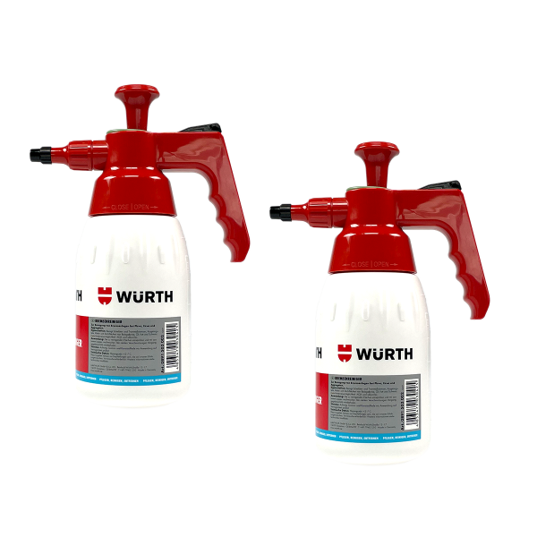 Würth Pumpsprühflasche 2x 1L unbefüllt inkl. Ersatzdichtung