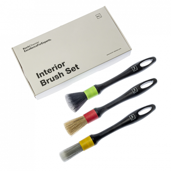 Koch Chemie Interior Brush Set Innenraumaufbereitungsset 3 tlg. Pinselset 9998133