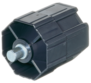 Selve Walzenkapsel kurz mit Stahl-Achsstift ø 12 mm für Stahlwelle SW 60