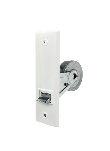 Unterputz-Gurtwickler Einlassgurtwickler 3M Gurtaufnahme für 23mm Gurt 135mm Lochabstand weiße Abdec