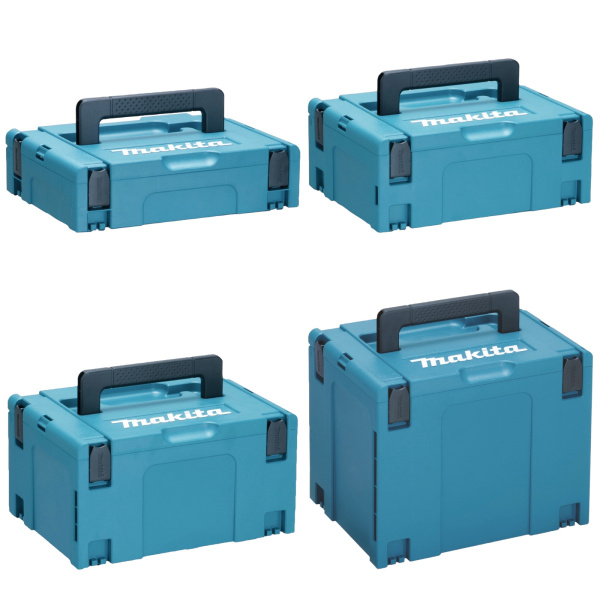 Makita Makpac Größe 1-4 Sparset