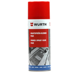 Würth Kraftsprühkleber Plus farblos Sofortklebekraft 400ml