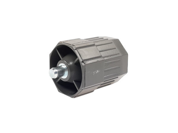 Walzenkapsel für SW60 länge 80mm mit außenliegendem Stahlstift 12mm, Einschub 46mm