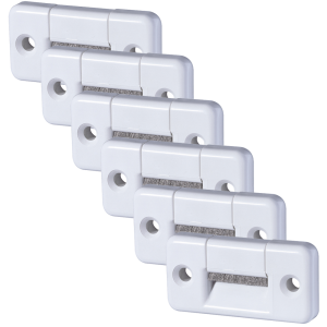 6 mal Selve Gurtführung aus Kunststoff, bis 23 mm Gurt Vorteilspack!