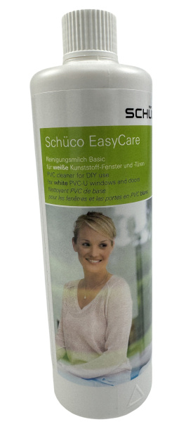 Schüco EasyCare Pflegeemulsion Reinigungsmilch für weiße Kunststoff Fenster und Türen