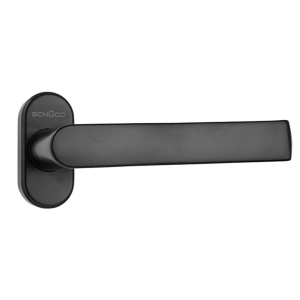Schüco Haustürdrücker 240153 schwarz
