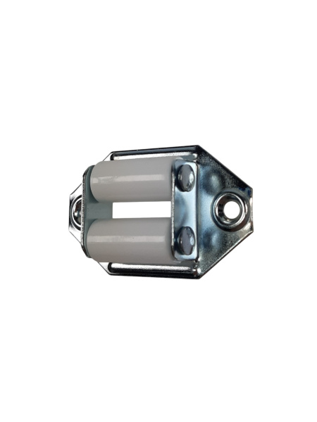 Mini Gurtführung Schnurführung bis 23mm Gurt, 48mm Schraubabstand horizontal, 36mm breit