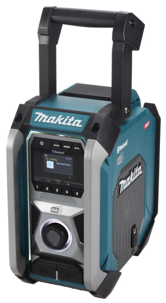 Makita Akku-Baustellenradio mit DAB+ und Bluetooth 12-40V kompatibel MR007GZ