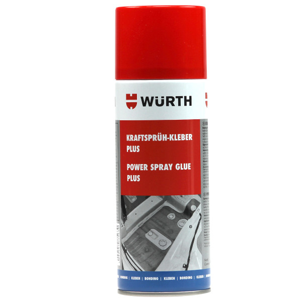 Würth Kraftsprühkleber Plus farblos Sofortklebekraft 400ml