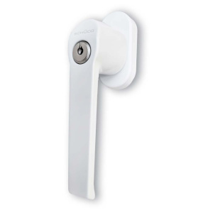 Schüco Fenstergriff abschliessbar Corona CT70/ SI82/ Living (weiss)