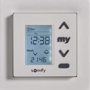Somfy Chronis Uno 55 x 55 mit Rahmen weiß 1870948