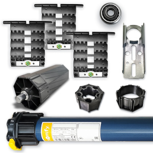 Somfy Nachrüstset/Modernisierungskit von Rollladen zum Motorbetrieb (Helios 35/17)
