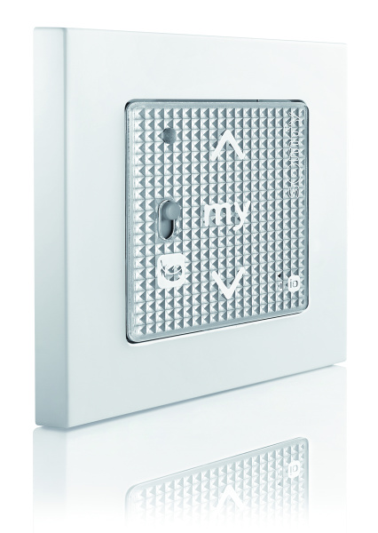 Somfy Smoove RS100 io Pure Shine inkl. Rahmen