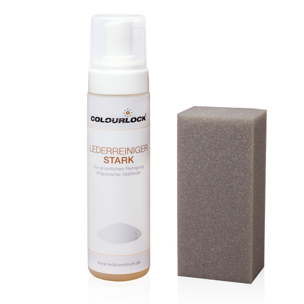 COLOURLOCK Lederreiniger Stark, 200ml mit Schwamm